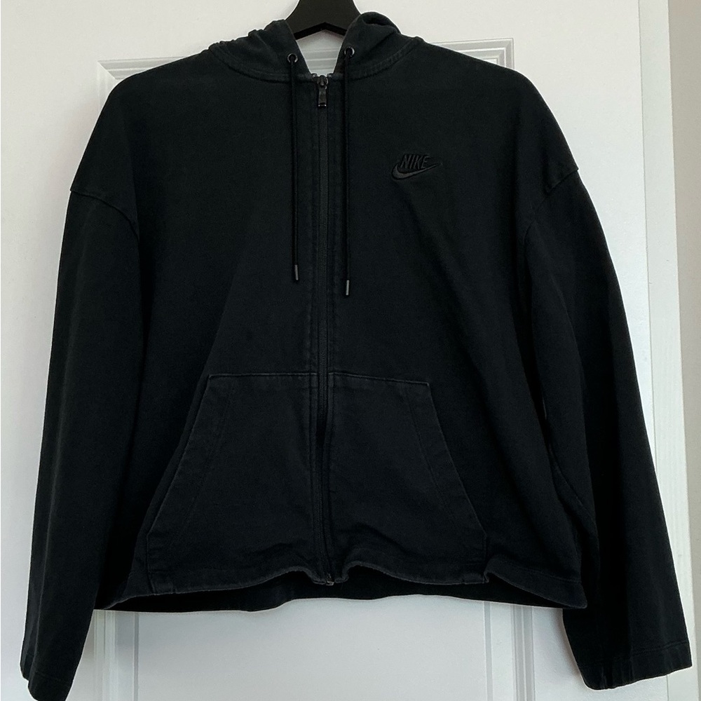 Nike Black Full Zip up Hoodie